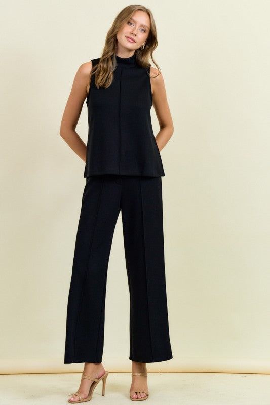 Effortless Edit Brushed Modal Scuba Top
