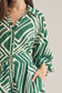 Geo & Behold Belted Midi Dress
