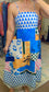 Go to Rio Abstract Print Midi Dress