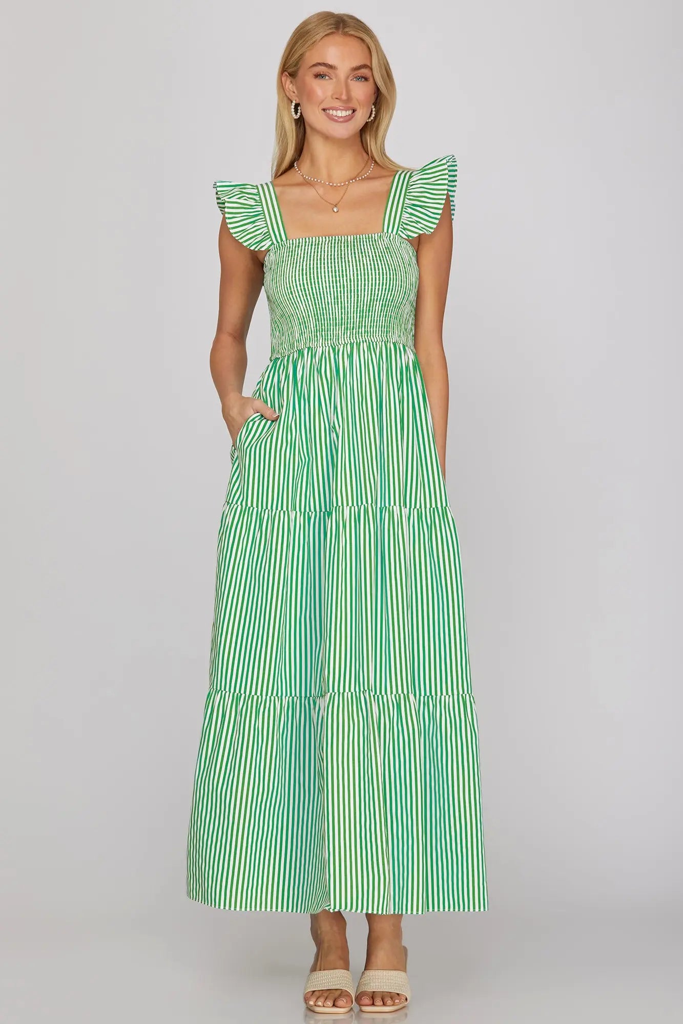 Front Porch Favorite Stripe Nap Dress