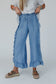 Good Vibes Ruffle Hem Pants