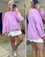 Love You More Peplum Flounce Pullover