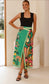 Vibe Check Faux Wrap Skirt
