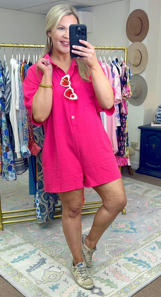 Elevated Collar Romper