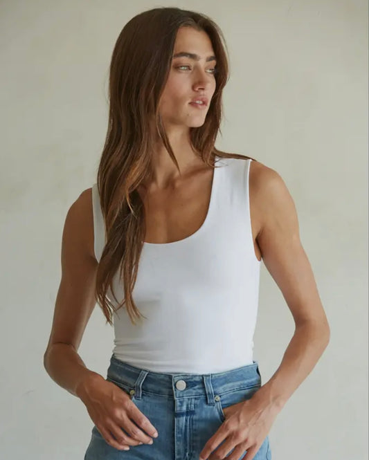 **MORE COLORS** Basic Betty Seamless U-Neck Tank