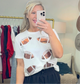 She’s Got Game Sequin Football Tee
