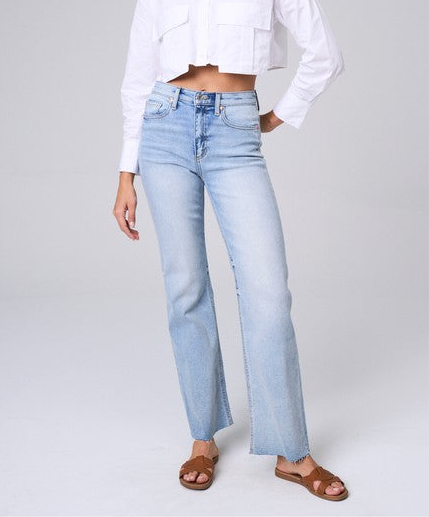 It Girl High Rise Wide Leg Denim