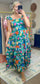 Pretty in Paradise Ruffle Maxi Dress