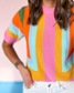 Grateful Gal Colorblock Knit Top