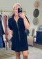 Taking Chances Puff Sleeve Mini Dress