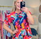 Where There’s Love Printed Bow Blouse