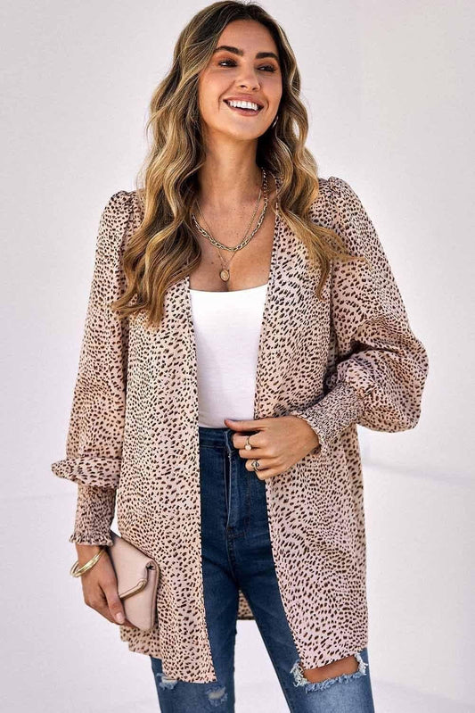 ✨RESTOCK✨ Wild Thing Animal Print Duster Cardigan
