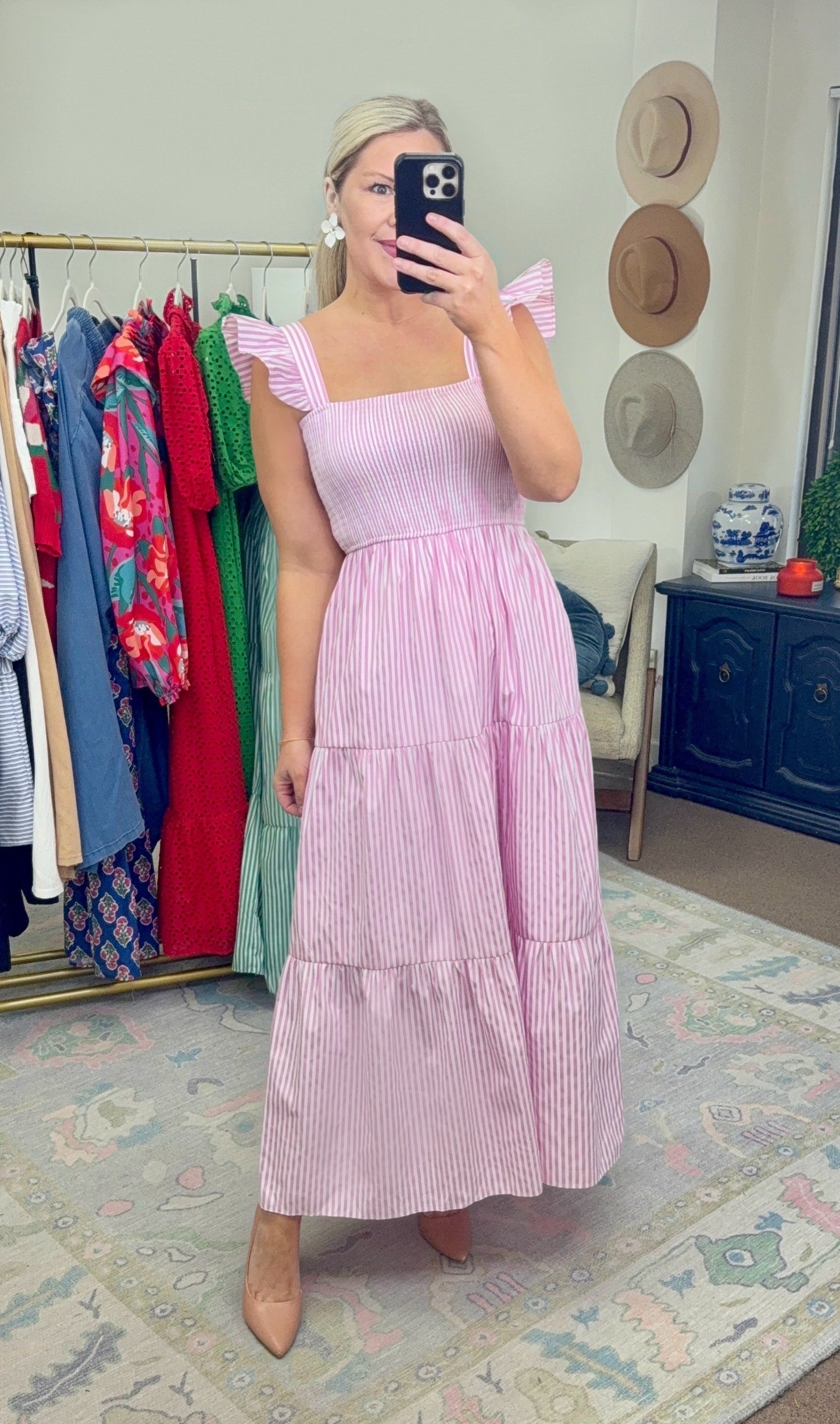 Front Porch Favorite Stripe Nap Dress