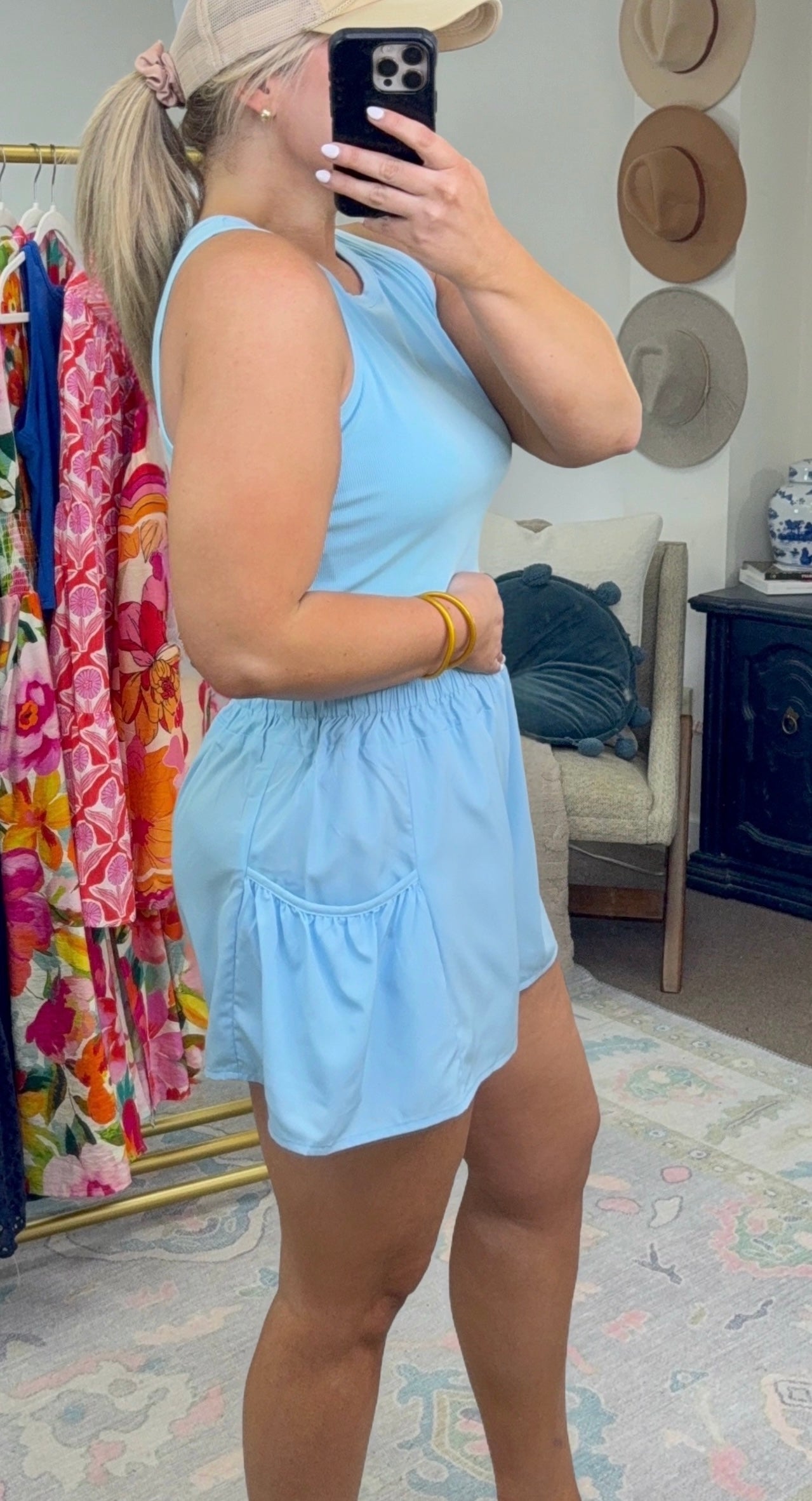 **MORE COLORS** Power Play Ribbed Tank & Short Set