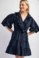 **MORE COLORS** Let’s Go Dancing Tiered Wrap Mini Dress