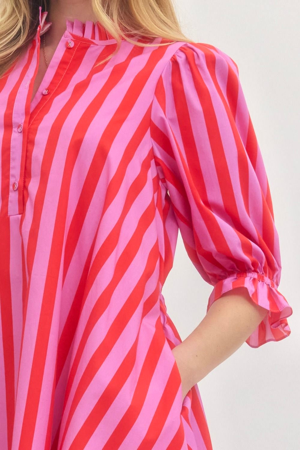 Straight to Sweet Colorblock Mini Dress