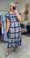Pieces of Me Printed Flutter Sleeve Dress