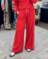 FATE: Track Record Colorblock Stripe Wide Leg Pants