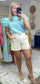 High Rise Cinch Waist Shorts