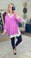 On Your Side Split Knit Tunic Top