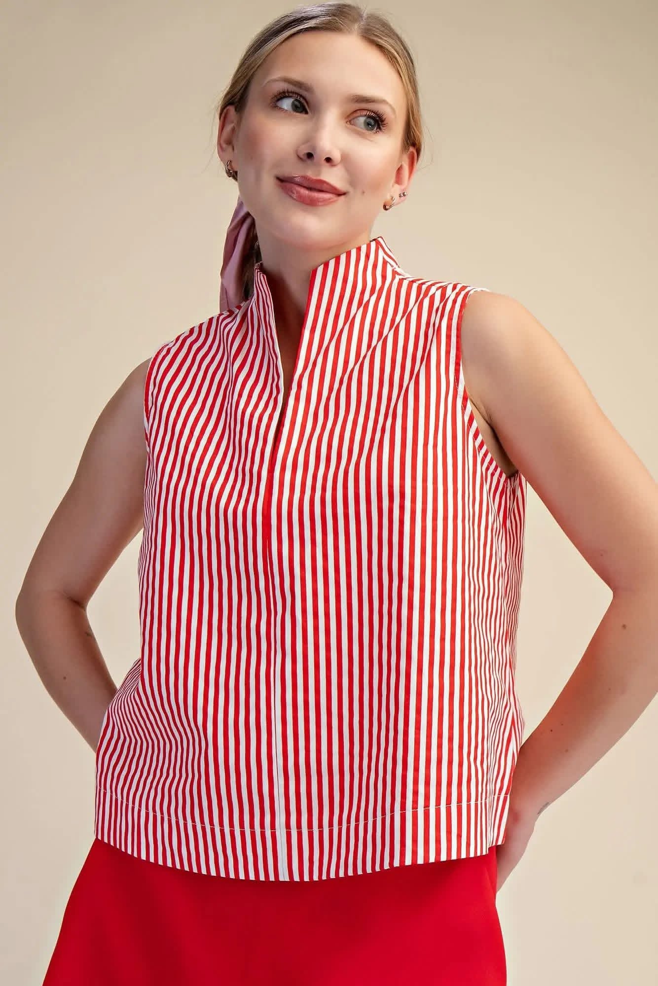 Cute in Cape Cod Stripe Blouse