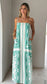 Verdant Villa Printed Maxi Dress