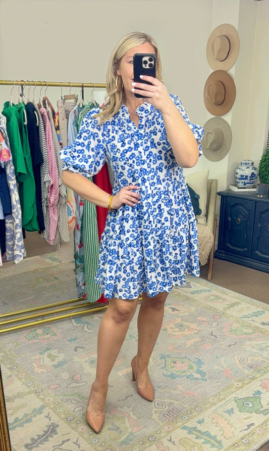 Wildflower Collective Tiered Shirt Dress