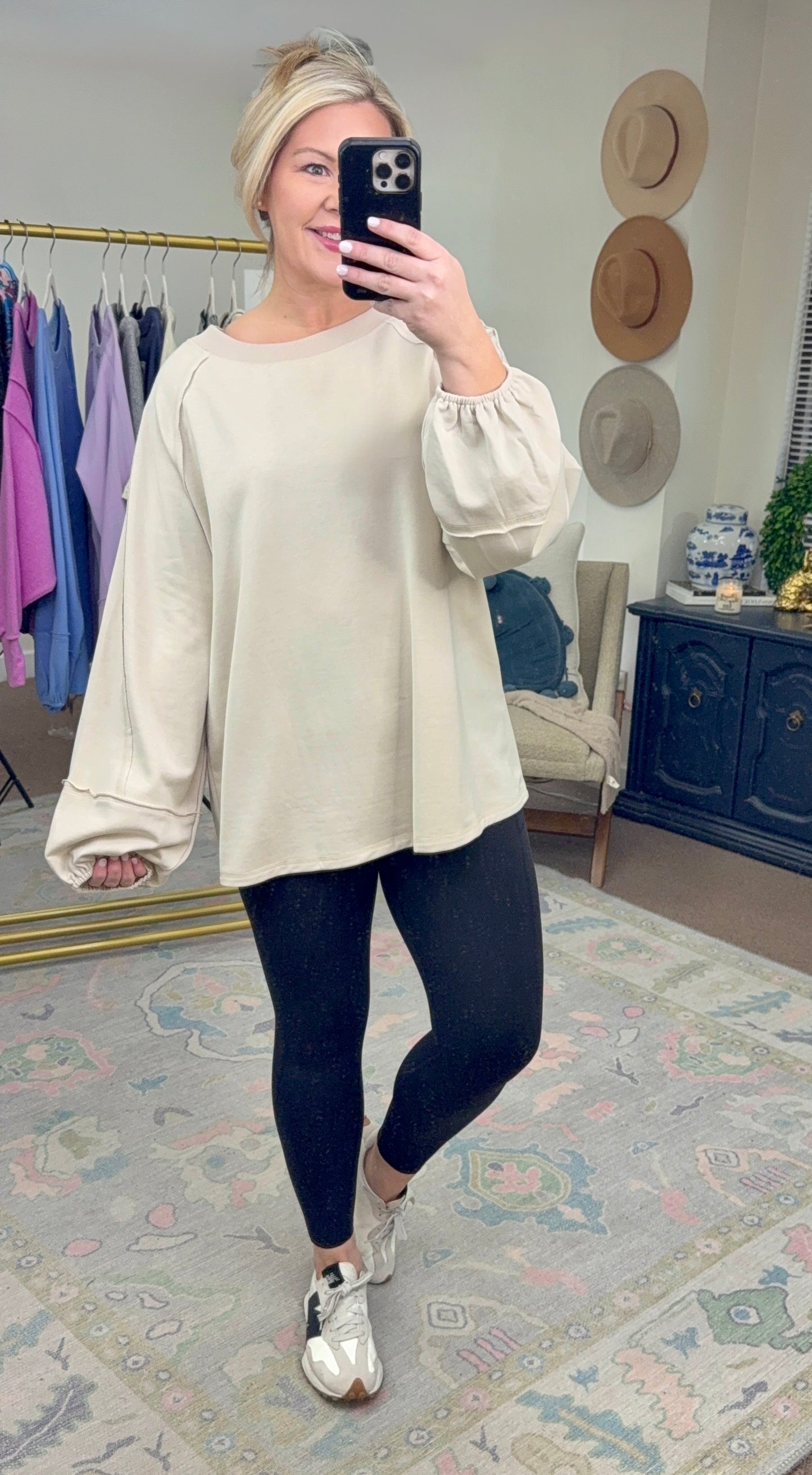 **MORE COLORS** Let’s Be Lazy Raw Hem Tunic Tee