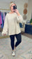 **MORE COLORS** Let’s Be Lazy Raw Hem Tunic Tee