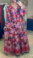 All the Drama Retro Print Maxi Dress