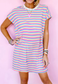 Stripe Shirt Dress