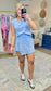 ✨RESTOCK✨ **MORE COLORS** On the Rise Mineral Wash Skort Set