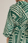 Geo & Behold Belted Midi Dress