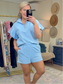 Homebody Ruffle Two Piece Set