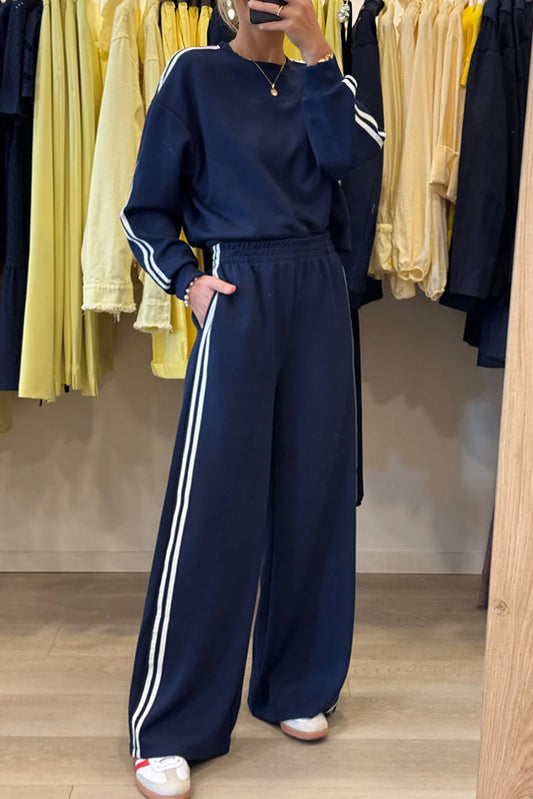 **MORE COLORS** Go the Distance Wide Leg Pant Set