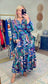 Fairytale Love Print Midi Dress