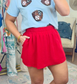 Catch Heat Sequin Baseball Mitt Tee