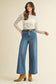 **MORE COLORS** Truth Be Told Pin Tuck Wide Leg Jeans