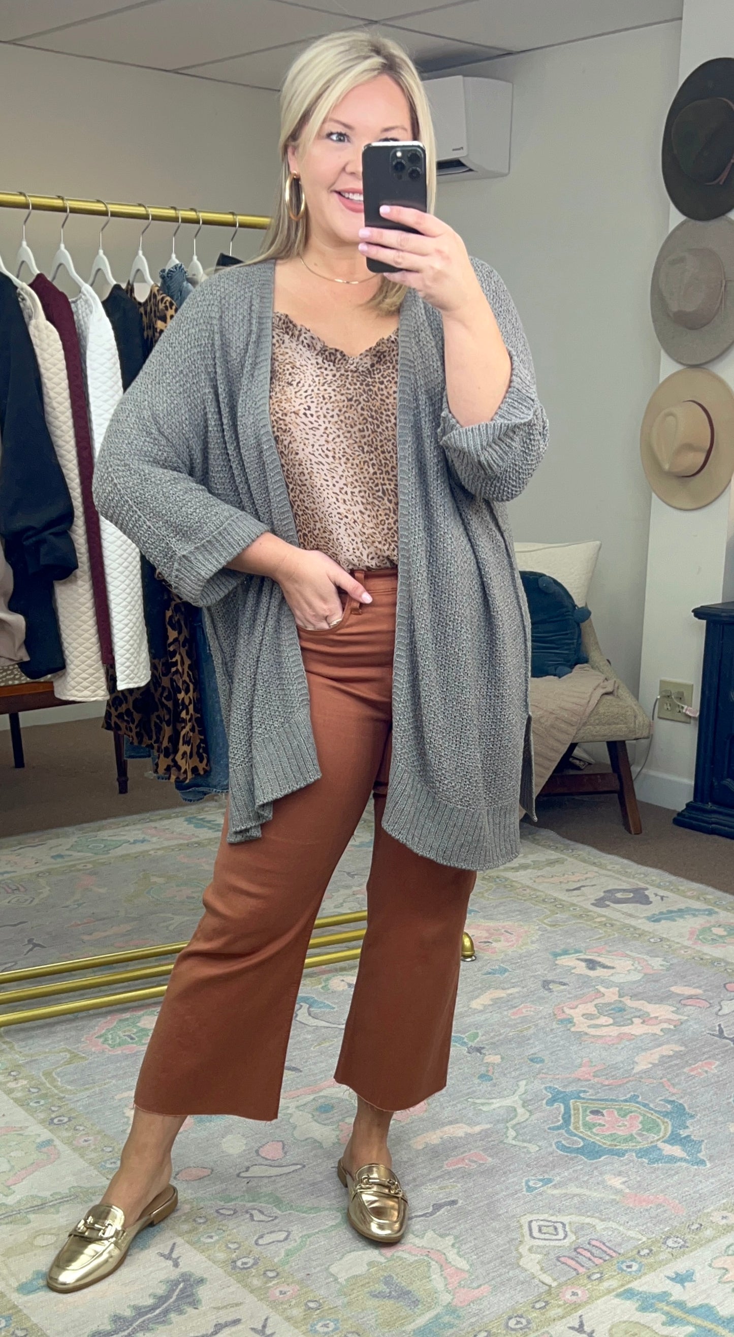 **MORE COLORS** Light Knit Slouchy Cardigan