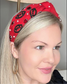 **MORE COLORS** Football Embellished Knot Headband