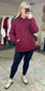 **MORE COLORS** All Good Side Split Pullover Top