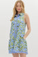 **MORE COLORS** Mod About You Watercolor Printed Scallop Dress