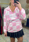 Properly Tied Pink Ribbon Pullover