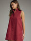 **MORE COLORS** ENTRO: Southern Standard Stand Collar Dress