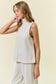 Effortless Edit Brushed Modal Scuba Top