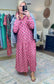 Small Town Sweetheart Pink Print Dress