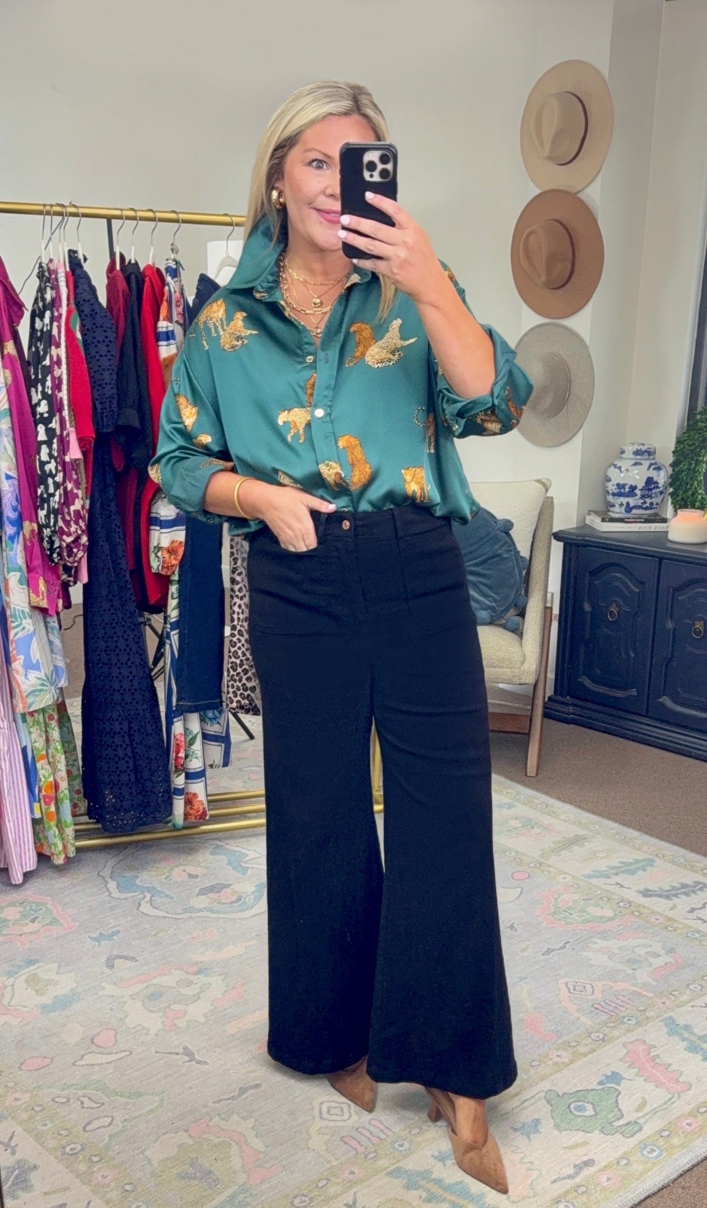 ENTRO: Good Genes Wide Leg Denim