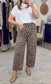 In Rare Form Animal Print Crop Barrel Jeans