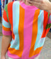 Grateful Gal Colorblock Knit Top