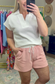Textured Collared Tunic Top